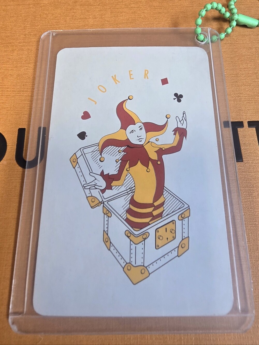 Louis Vuitton RARE  Joker Playing Card In Keychain Card Holder